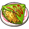 仙人掌地衣煎饼
