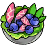 蓝莓青葙沙拉