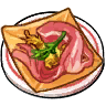 火腿可丽饼