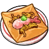 虾仁可丽饼