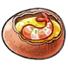 隼鸡蛋烤虾