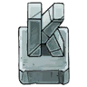 K字母石碑